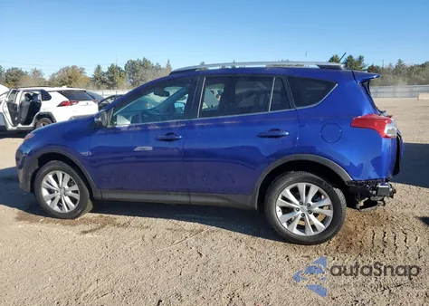 2015 Toyota Rav4 Limited из США, поврежденный, VIN 2T3DFREV7FW405799